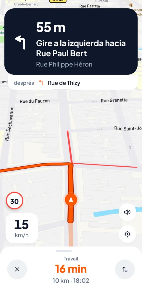 Un guiatge clar, pensat per anar a 45 km/h